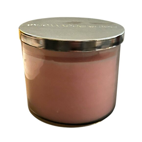 BATH & BODY WORKS SALTWATER TAFFY SCENTED 3 WICK CANDLE 14.5 OZ 2019 EDT - Picture 5 of 9